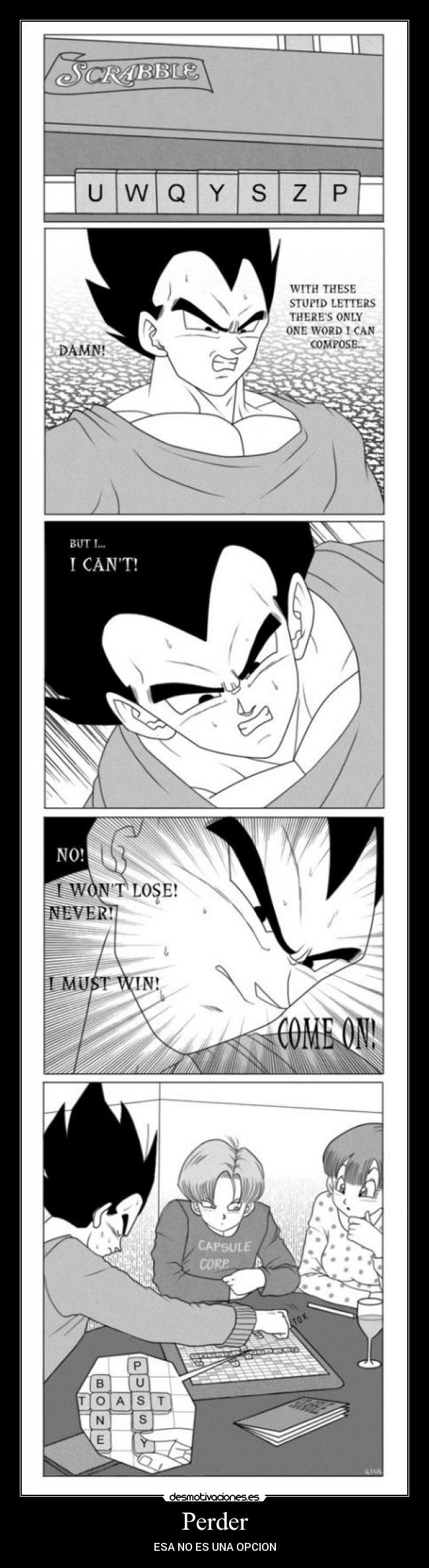 carteles saiyajin desmotivaciones