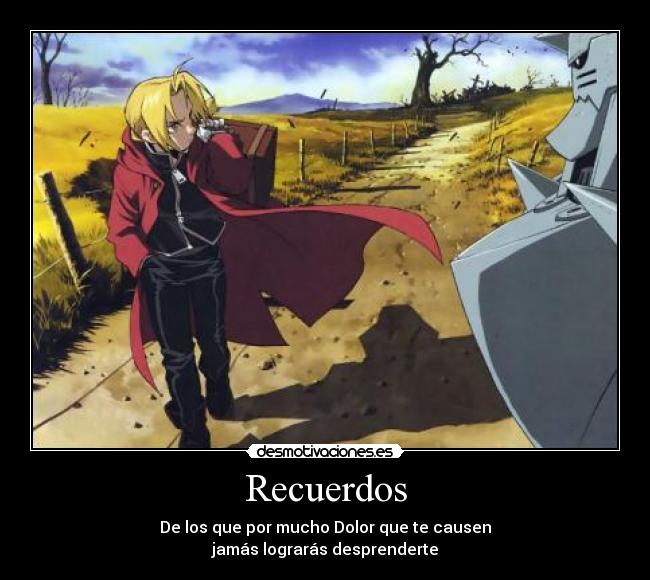 carteles recuerdos camochoxd fma recuerdos desmotivaciones