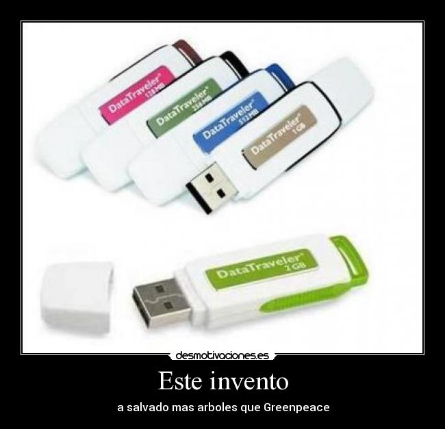 Este invento - a salvado mas arboles que Greenpeace