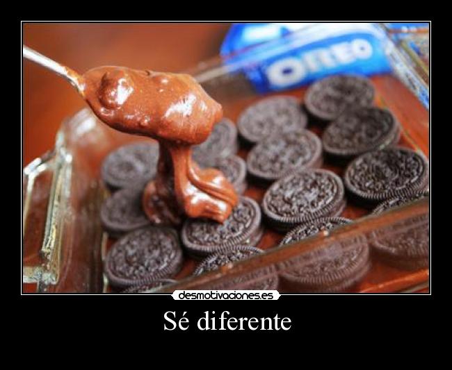 Sé diferente - 