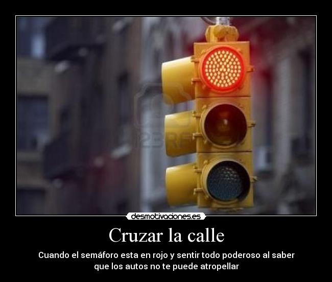 Cruzar la calle - 