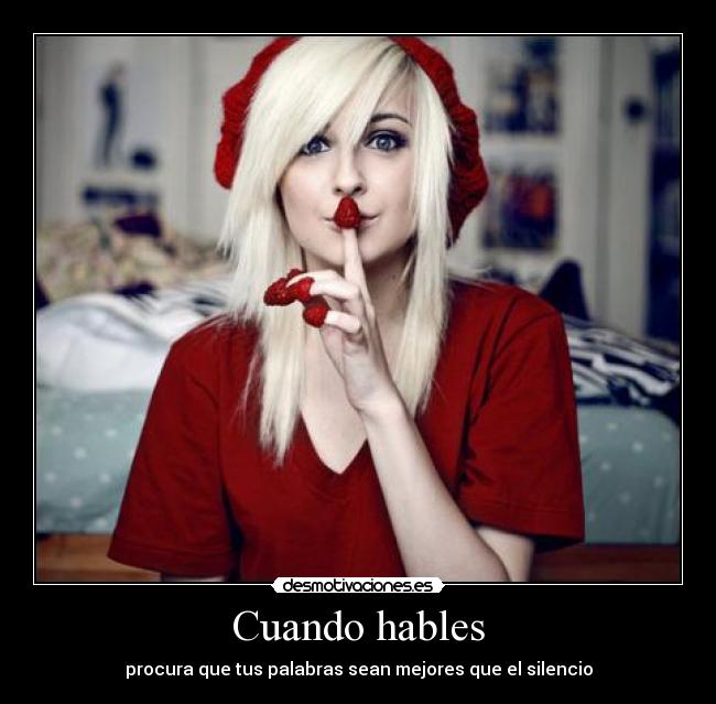 Cuando hables - 