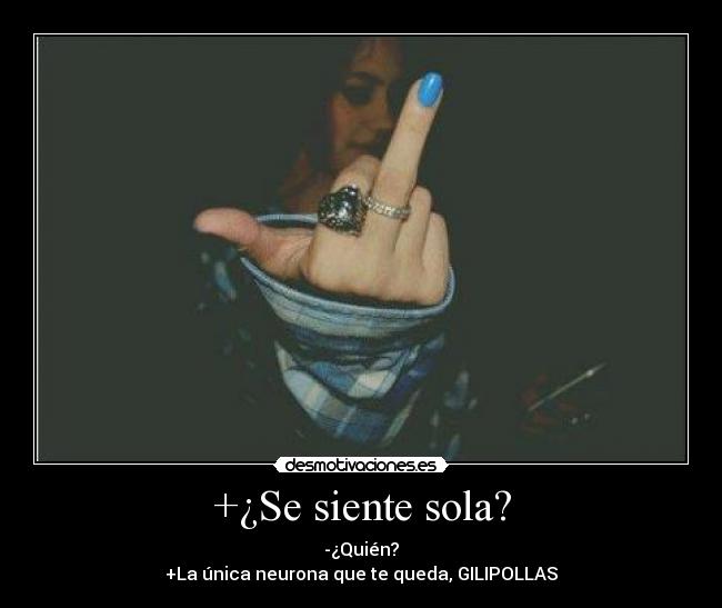 +¿Se siente sola? - 