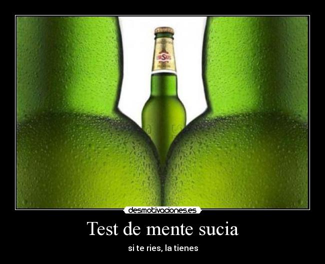 Test de mente sucia - 