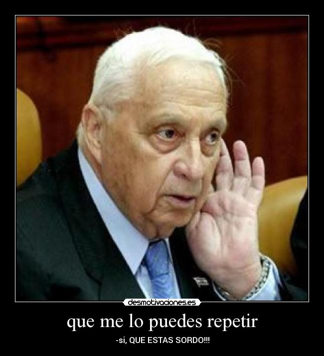 que me lo puedes repetir - 