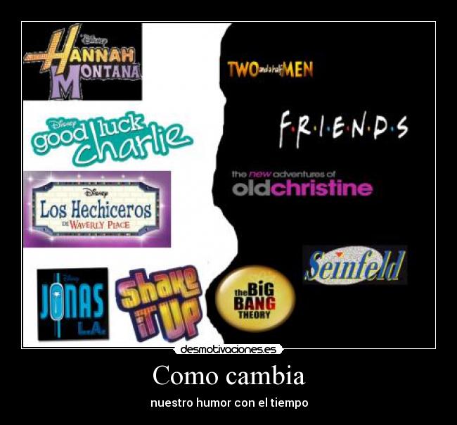 Como cambia - nuestro humor con el tiempo