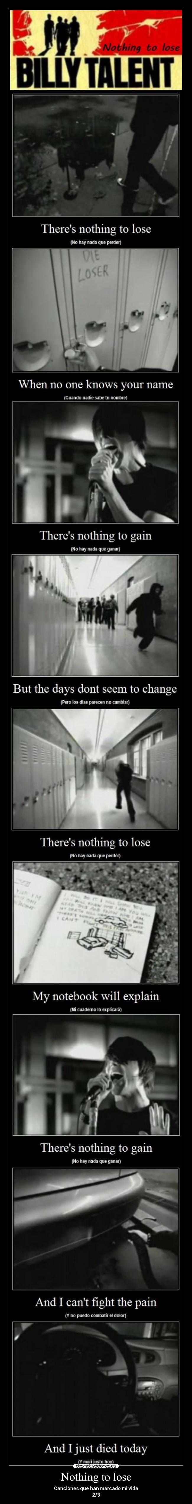 Nothing to lose - 