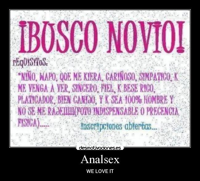 Analsex - 