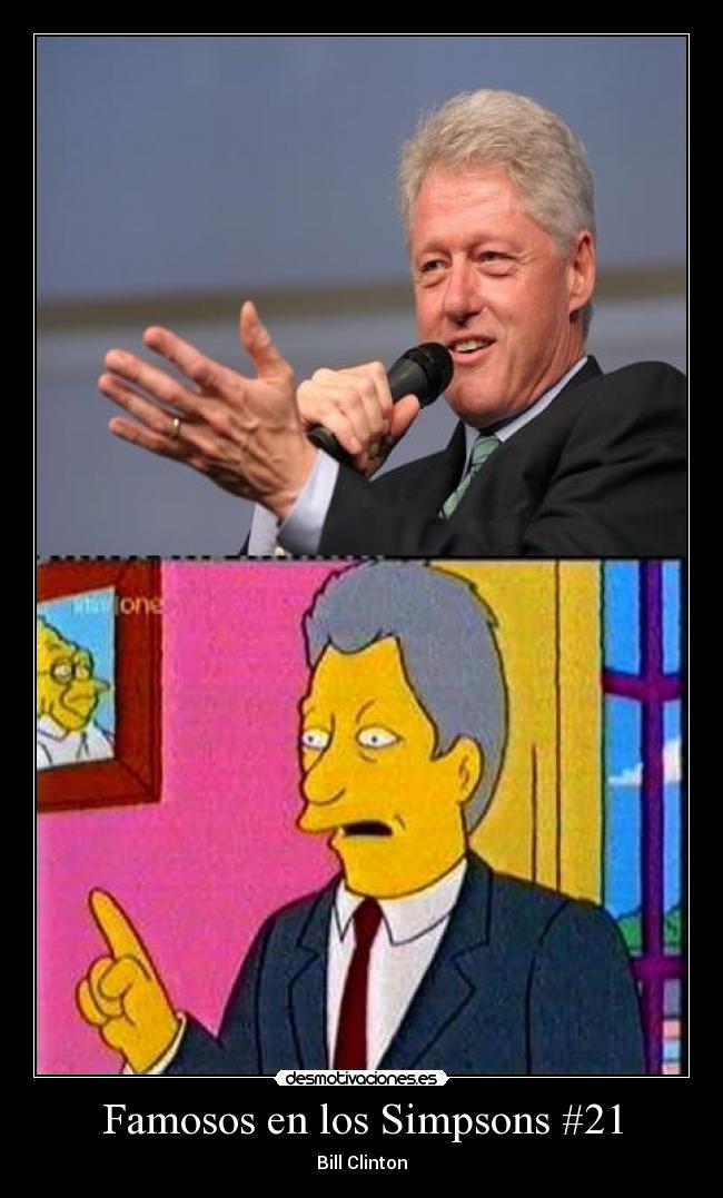 Famosos en los Simpsons #21 -