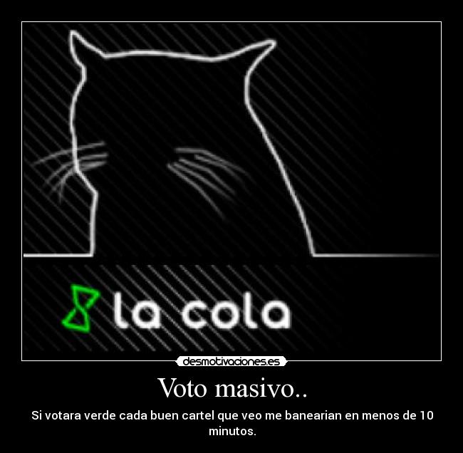 Voto masivo.. - 