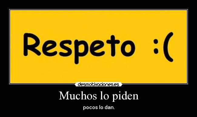 Muchos lo piden - 