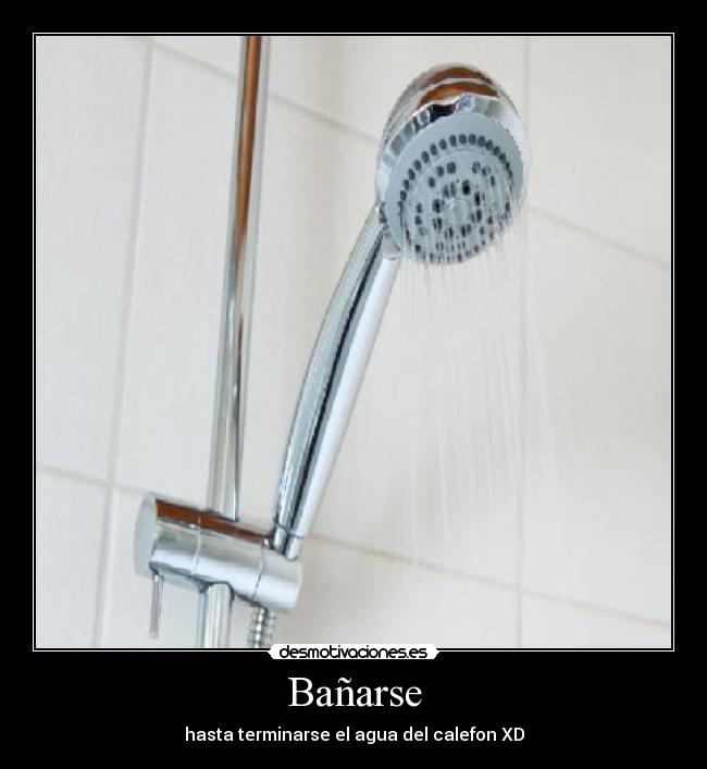 Bañarse -