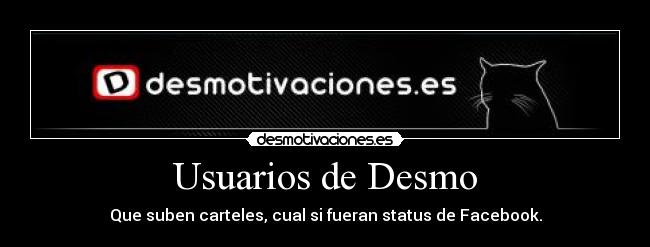 carteles facebook desmotivaciones