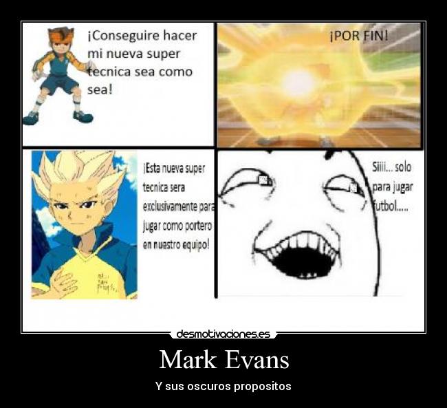 Mark Evans - Y sus oscuros propositos
