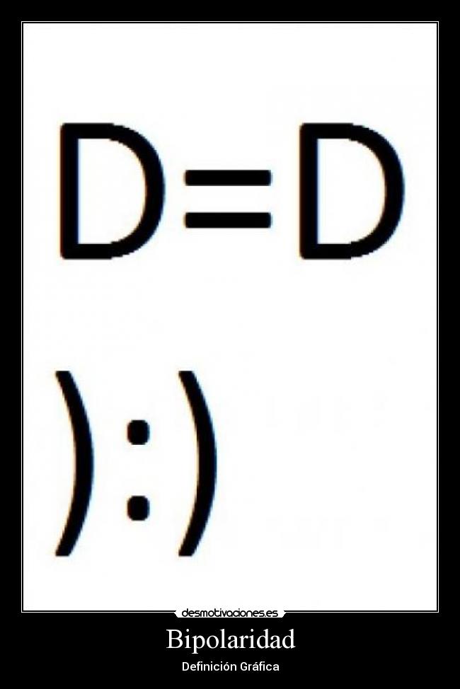 Bipolaridad - Definición Gráfica