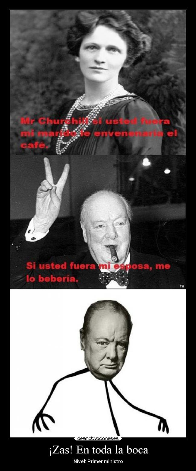 ¡Zas! En toda la boca - Nivel: Primer ministro