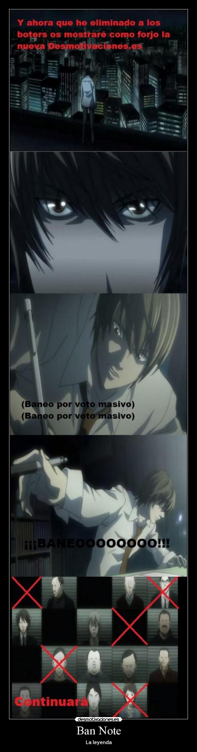 Ban Note - La leyenda