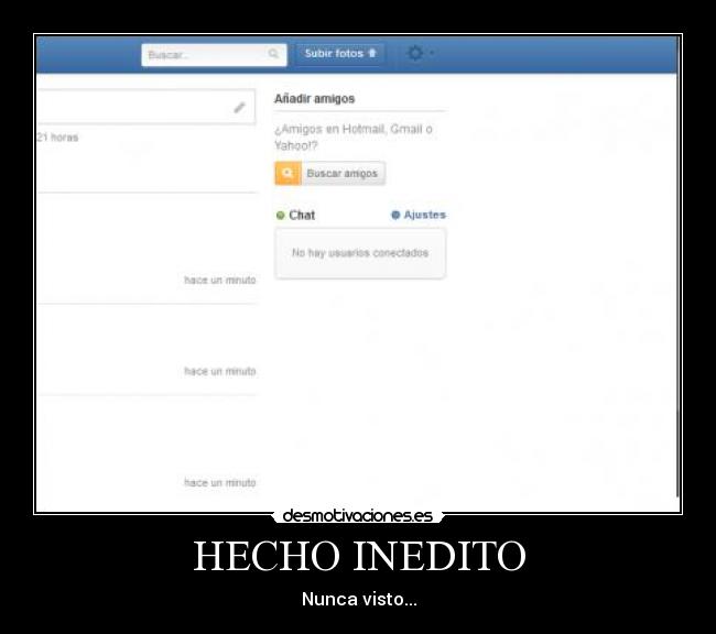 HECHO INEDITO -
