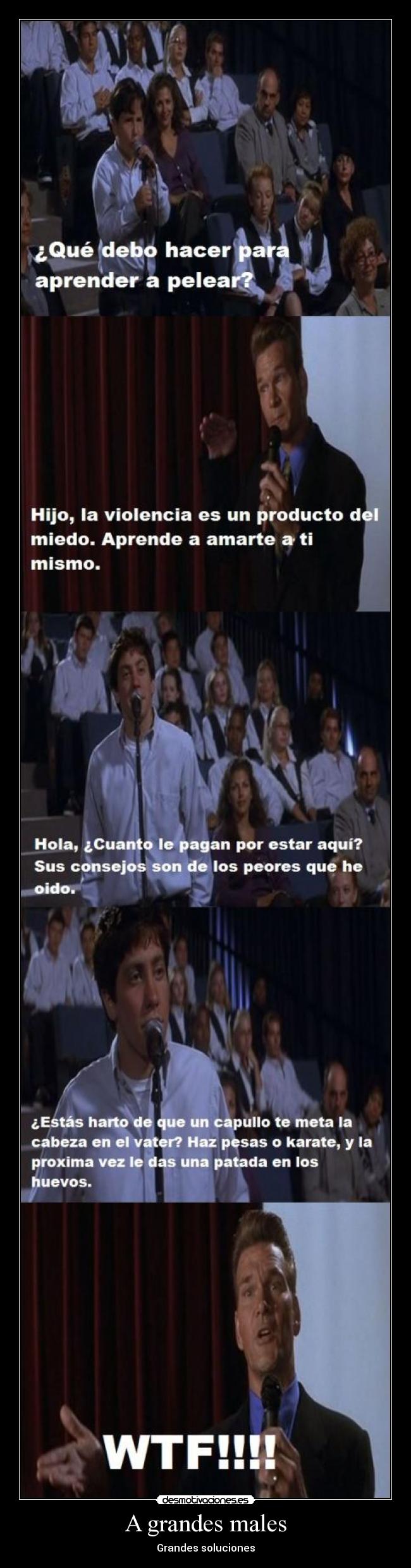 A grandes males - Grandes soluciones