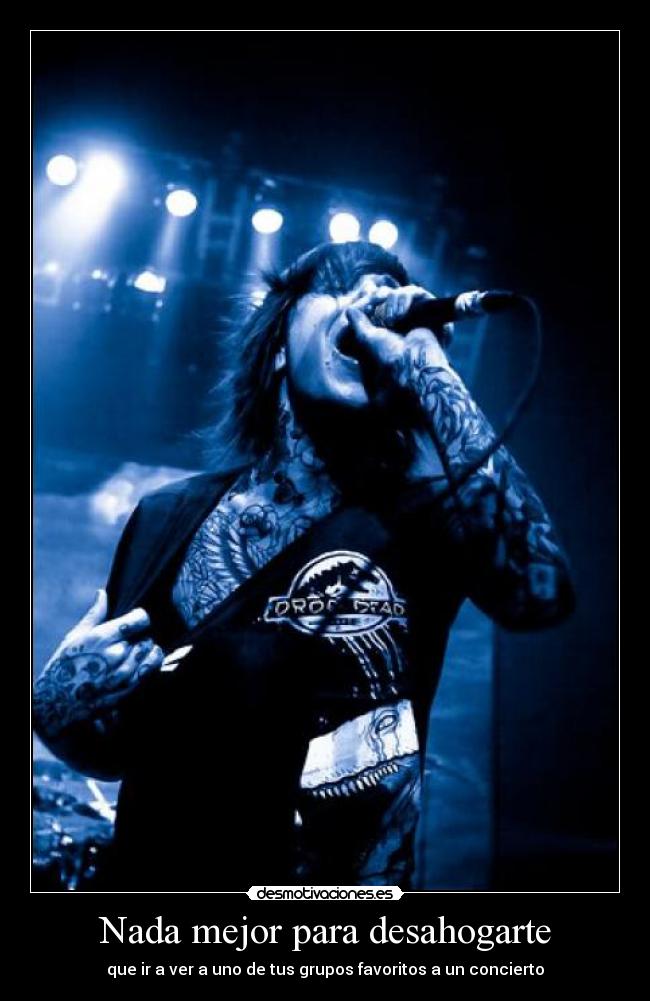 Nada mejor para desahogarte - 