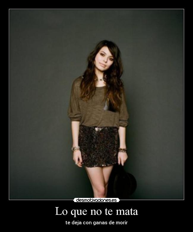 Lo que no te mata -