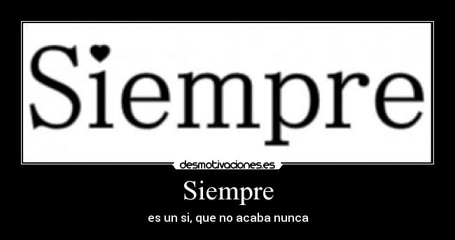 Siempre -