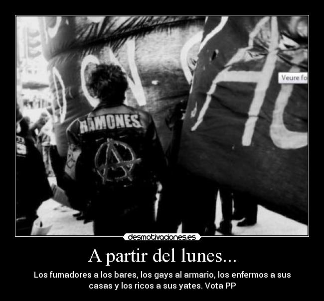 A partir del lunes... - 