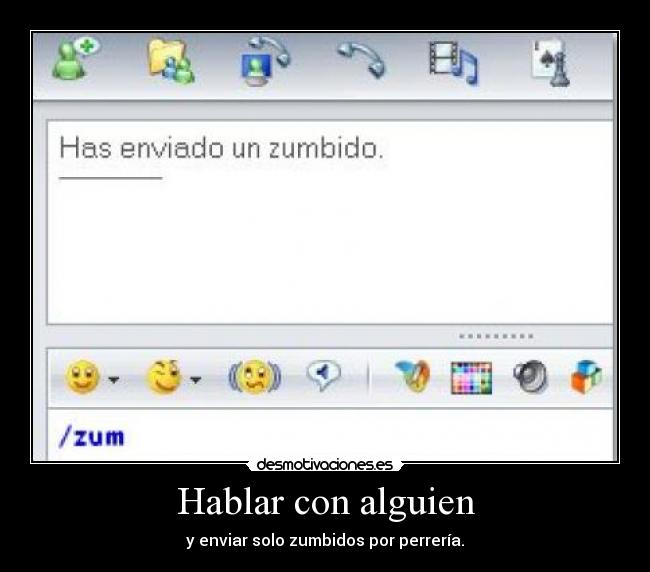 Hablar con alguien -