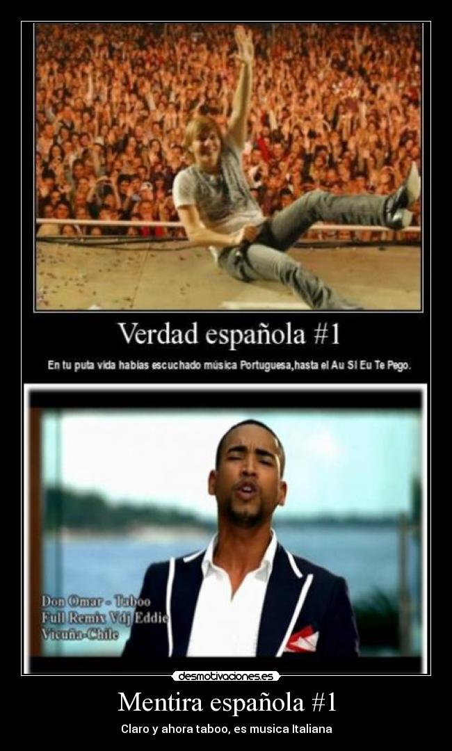 Mentira española #1 -
