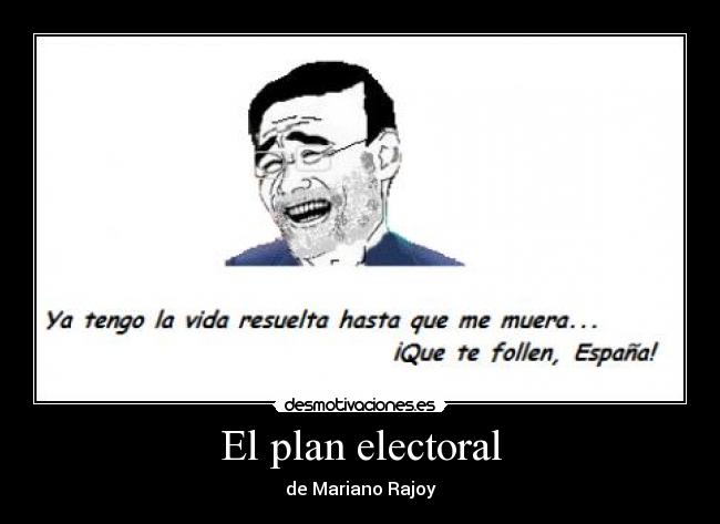 El plan electoral - 