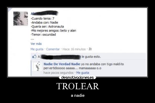 TROLEAR - a nadie