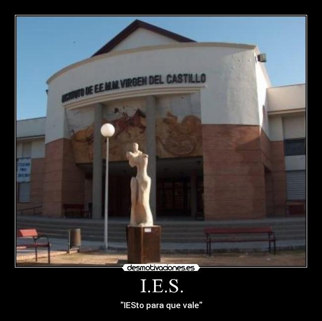 I.E.S. - IESto para que vale
