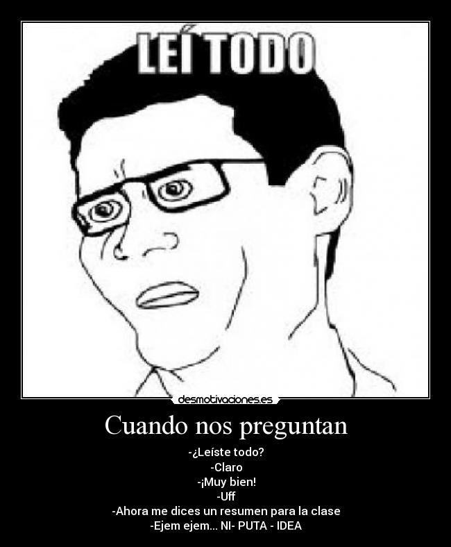 Cuando nos preguntan - 