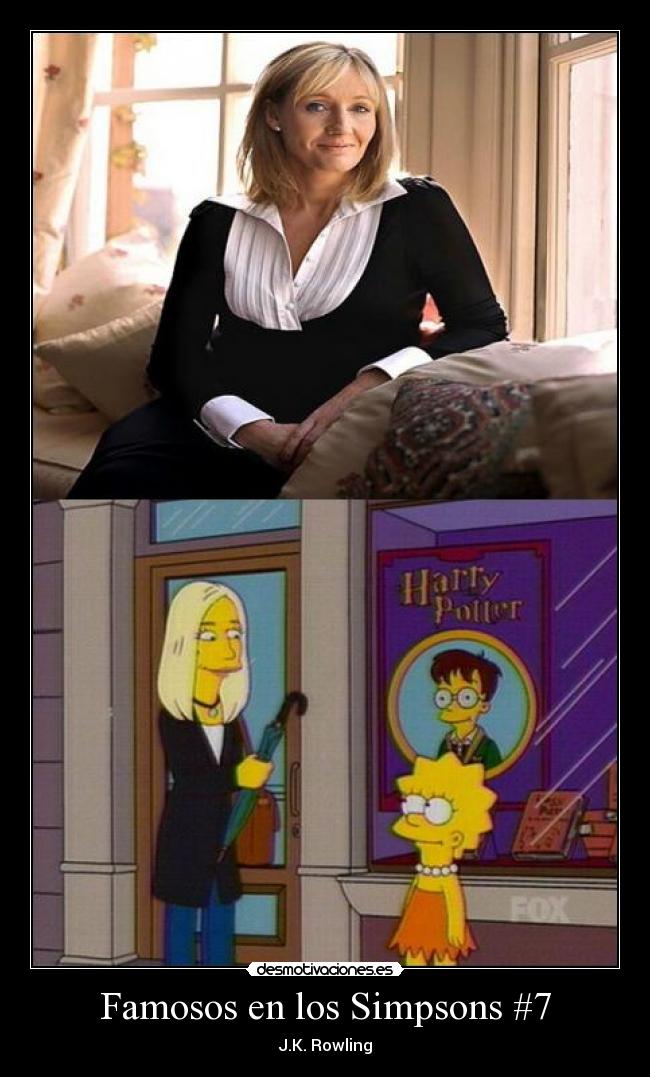 carteles simpsons jkrowling jodeteyespera harry potter clan troll desmotivaciones