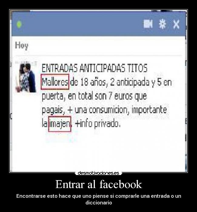 Entrar al facebook - 