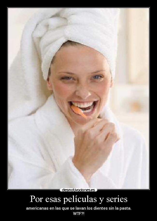 Por esas películas y series -