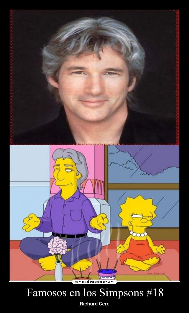 Famosos en los Simpsons #18 - Richard Gere