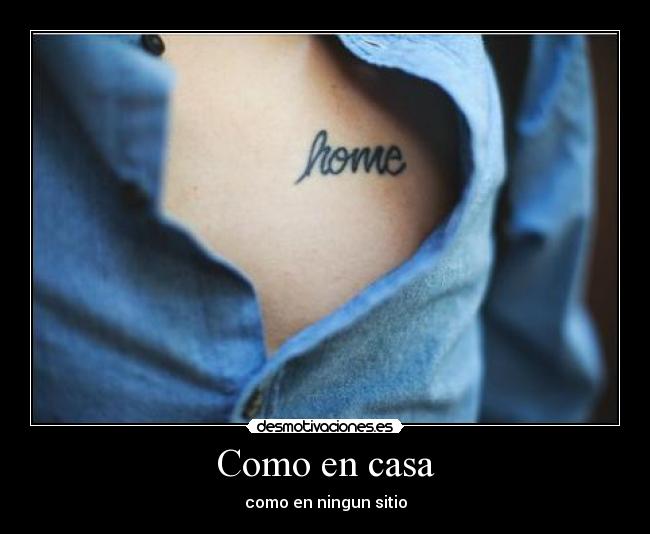 Como en casa - como en ningun sitio
