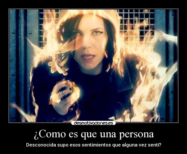 ¿Como es que una persona - 