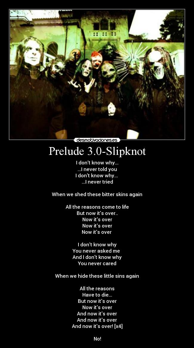 Prelude 3.0-Slipknot -