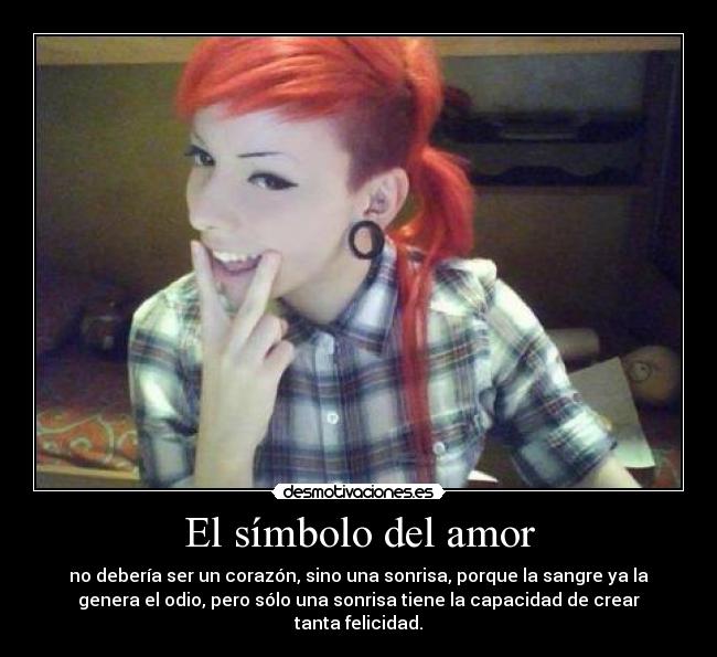 El símbolo del amor -