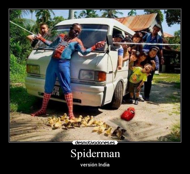 Spiderman - versión India