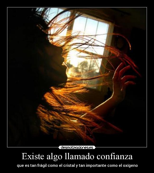 carteles confianza oxigeno confianza chrona sdknfalsf cristal fragil desmotivaciones