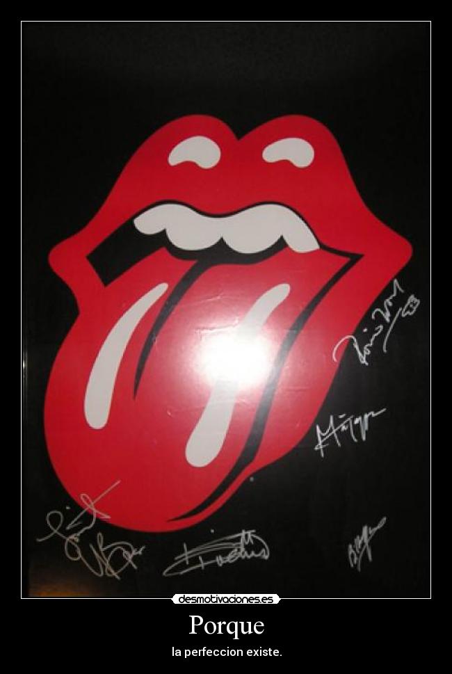 Porque - la perfeccion existe.