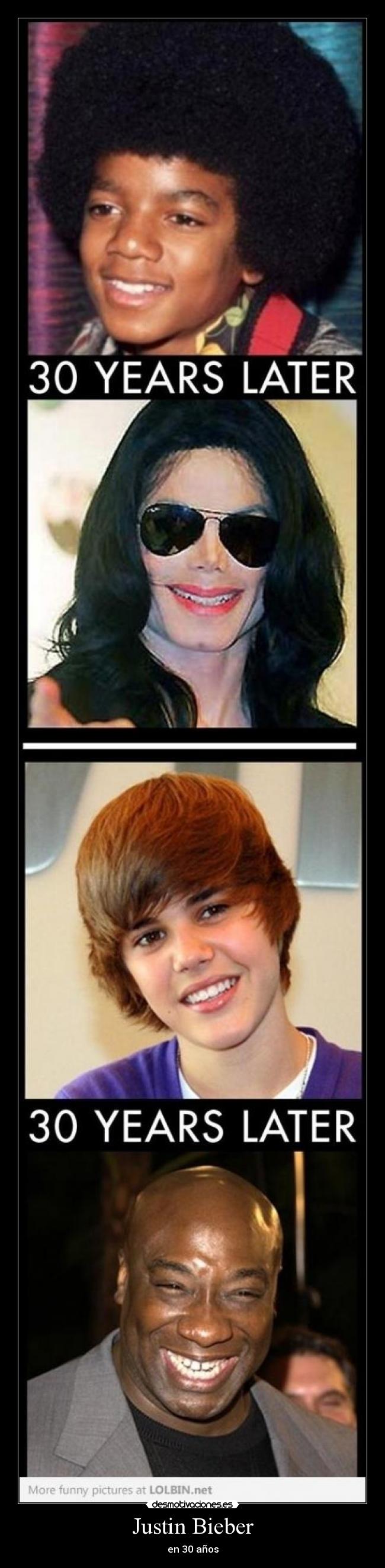 carteles justin bieber volvera negro commo michael jackson beliebers desmotivaciones