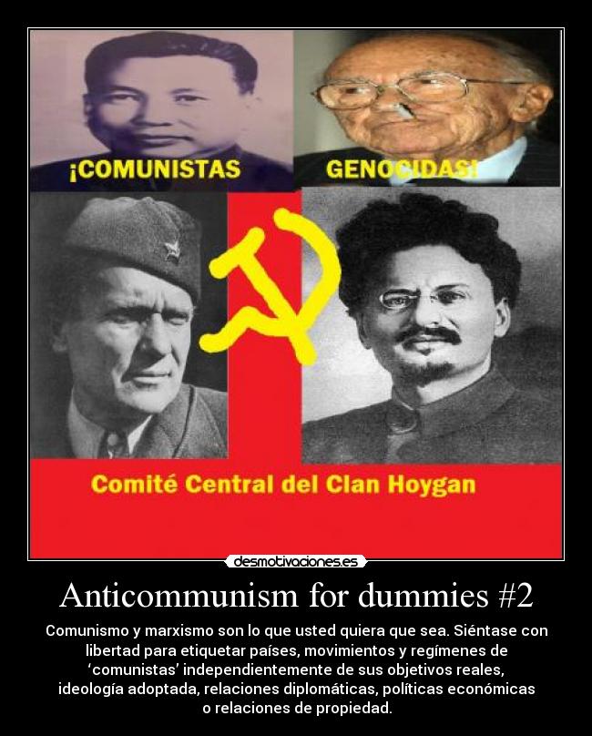 carteles pol pot santiago carrillo josip broz tito trotsky berlinguer jintao ahmadineyad clanantifas kaf desmotivaciones