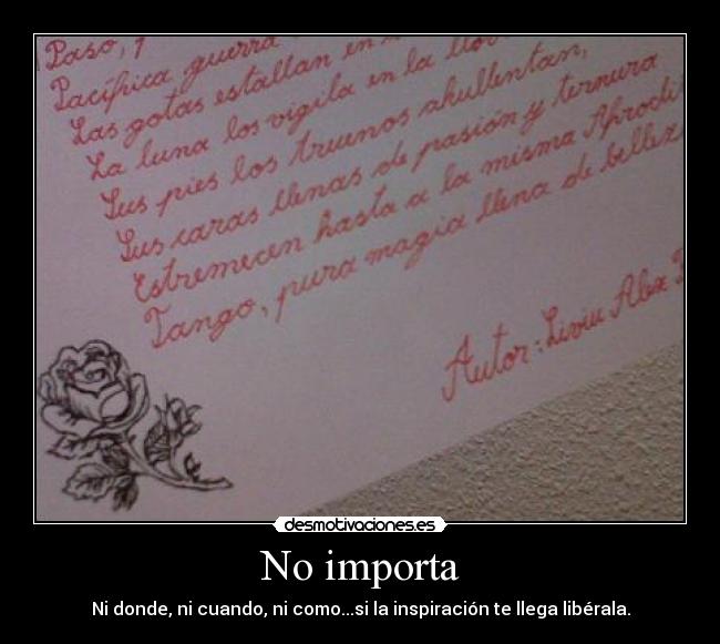 No importa - 