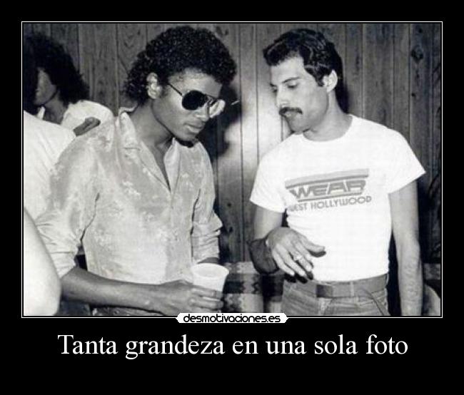 Tanta grandeza en una sola foto -