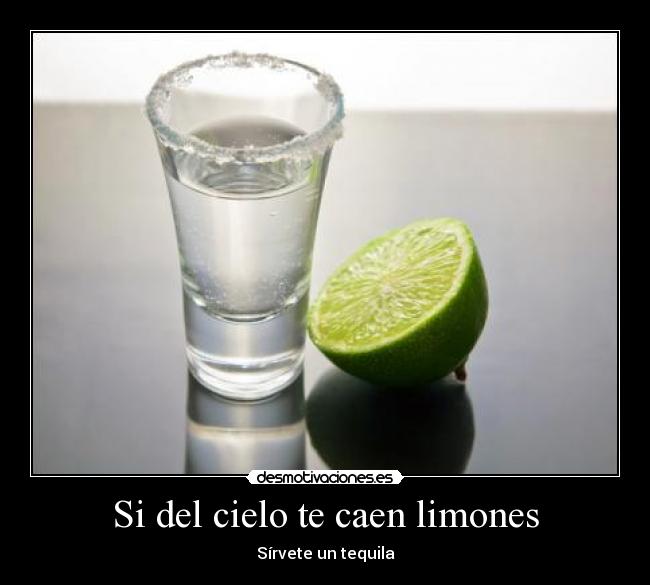 Si del cielo te caen limones - 