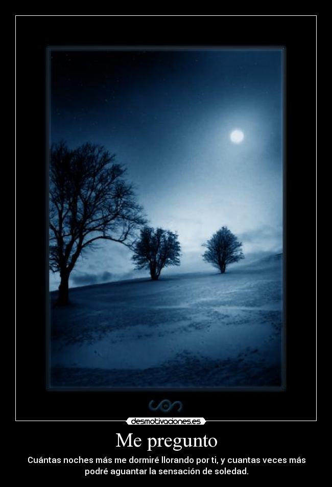 Me pregunto - 